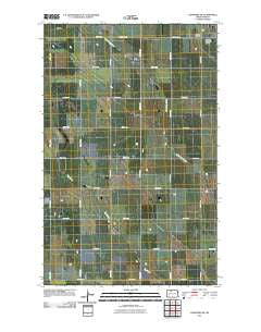Lansford SW North Dakota Historical topographic map, 1:24000 scale, 7.5 X 7.5 Minute, Year 2011