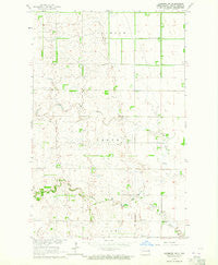 Larimore SW North Dakota Historical topographic map, 1:24000 scale, 7.5 X 7.5 Minute, Year 1963