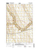 Larimore East North Dakota Current topographic map, 1:24000 scale, 7.5 X 7.5 Minute, Year 2014