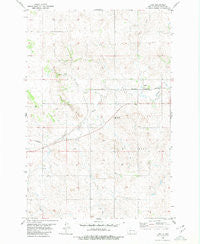 Lark North Dakota Historical topographic map, 1:24000 scale, 7.5 X 7.5 Minute, Year 1980