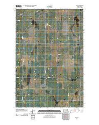 Leal North Dakota Historical topographic map, 1:24000 scale, 7.5 X 7.5 Minute, Year 2011