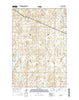 Leal North Dakota Current topographic map, 1:24000 scale, 7.5 X 7.5 Minute, Year 2014