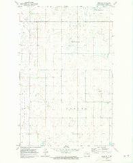 Leeds NE North Dakota Historical topographic map, 1:24000 scale, 7.5 X 7.5 Minute, Year 1971