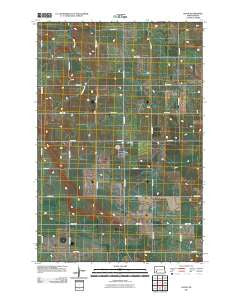 Lefor North Dakota Historical topographic map, 1:24000 scale, 7.5 X 7.5 Minute, Year 2011