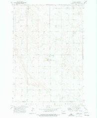Lefor North Dakota Historical topographic map, 1:24000 scale, 7.5 X 7.5 Minute, Year 1973