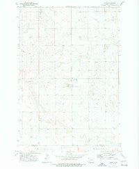 Lefor North Dakota Historical topographic map, 1:24000 scale, 7.5 X 7.5 Minute, Year 1973