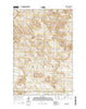 Lefor NW North Dakota Current topographic map, 1:24000 scale, 7.5 X 7.5 Minute, Year 2014
