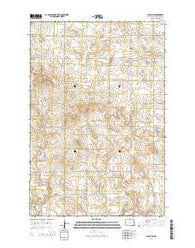 Lefor SW North Dakota Current topographic map, 1:24000 scale, 7.5 X 7.5 Minute, Year 2014
