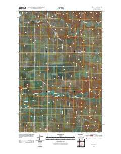 Lehigh North Dakota Historical topographic map, 1:24000 scale, 7.5 X 7.5 Minute, Year 2011