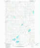 Lehr NW North Dakota Historical topographic map, 1:24000 scale, 7.5 X 7.5 Minute, Year 1982