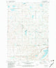 Lehr SW North Dakota Historical topographic map, 1:24000 scale, 7.5 X 7.5 Minute, Year 1982