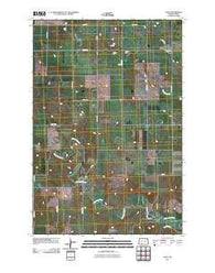 Leith North Dakota Historical topographic map, 1:24000 scale, 7.5 X 7.5 Minute, Year 2011