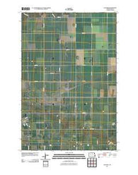 Leonard North Dakota Historical topographic map, 1:24000 scale, 7.5 X 7.5 Minute, Year 2011