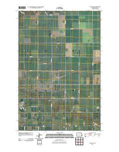 Leonard North Dakota Historical topographic map, 1:24000 scale, 7.5 X 7.5 Minute, Year 2011