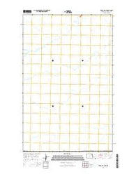 Leroy OE N North Dakota Current topographic map, 1:24000 scale, 7.5 X 7.5 Minute, Year 2014