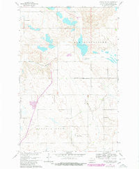 Lincoln Valley North Dakota Historical topographic map, 1:24000 scale, 7.5 X 7.5 Minute, Year 1960
