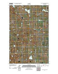 Lincoln Valley NW North Dakota Historical topographic map, 1:24000 scale, 7.5 X 7.5 Minute, Year 2011
