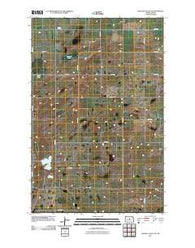 Lincoln Valley SE North Dakota Historical topographic map, 1:24000 scale, 7.5 X 7.5 Minute, Year 2011