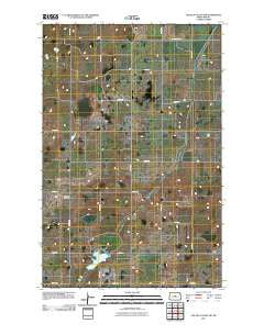 Lincoln Valley SW North Dakota Historical topographic map, 1:24000 scale, 7.5 X 7.5 Minute, Year 2011