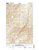 Lincoln Valley SW North Dakota Current topographic map, 1:24000 scale, 7.5 X 7.5 Minute, Year 2014