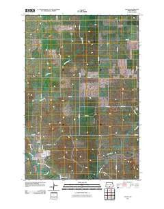 Linton North Dakota Historical topographic map, 1:24000 scale, 7.5 X 7.5 Minute, Year 2011