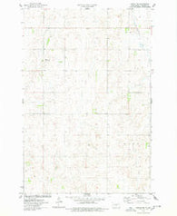 Linton NE North Dakota Historical topographic map, 1:24000 scale, 7.5 X 7.5 Minute, Year 1975