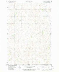 Linton NE North Dakota Historical topographic map, 1:24000 scale, 7.5 X 7.5 Minute, Year 1975