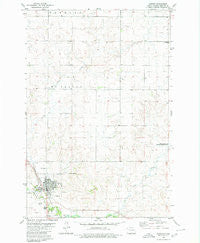 Linton North Dakota Historical topographic map, 1:24000 scale, 7.5 X 7.5 Minute, Year 1980