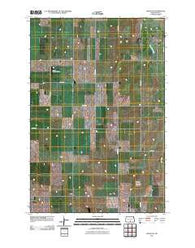 Linton NE North Dakota Historical topographic map, 1:24000 scale, 7.5 X 7.5 Minute, Year 2011