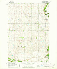 Lisbon NE North Dakota Historical topographic map, 1:24000 scale, 7.5 X 7.5 Minute, Year 1960