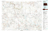 Lisbon North Dakota Historical topographic map, 1:100000 scale, 30 X 60 Minute, Year 1986