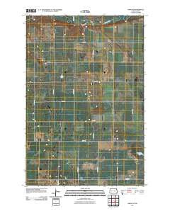 Lisbon SE North Dakota Historical topographic map, 1:24000 scale, 7.5 X 7.5 Minute, Year 2011