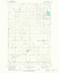 Litchville North Dakota Historical topographic map, 1:24000 scale, 7.5 X 7.5 Minute, Year 1970