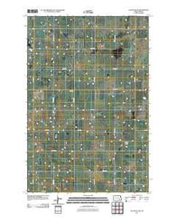 Litchville SW North Dakota Historical topographic map, 1:24000 scale, 7.5 X 7.5 Minute, Year 2011