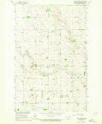 Logan Center North Dakota Historical topographic map, 1:24000 scale, 7.5 X 7.5 Minute, Year 1963