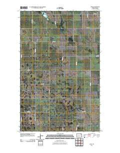 Loma North Dakota Historical topographic map, 1:24000 scale, 7.5 X 7.5 Minute, Year 2011