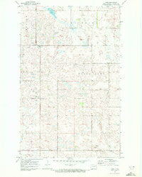Loma North Dakota Historical topographic map, 1:24000 scale, 7.5 X 7.5 Minute, Year 1970