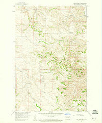 Lone Butte NW North Dakota Historical topographic map, 1:24000 scale, 7.5 X 7.5 Minute, Year 1959