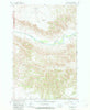 Lone Butte North Dakota Historical topographic map, 1:24000 scale, 7.5 X 7.5 Minute, Year 1958