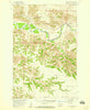 Long X Divide North Dakota Historical topographic map, 1:24000 scale, 7.5 X 7.5 Minute, Year 1958