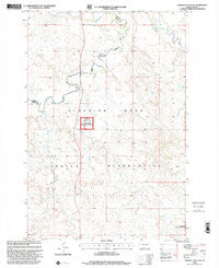 Lookout Butte SE North Dakota Historical topographic map, 1:24000 scale, 7.5 X 7.5 Minute, Year 1998