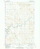 Lookout Butte North Dakota Historical topographic map, 1:24000 scale, 7.5 X 7.5 Minute, Year 1971