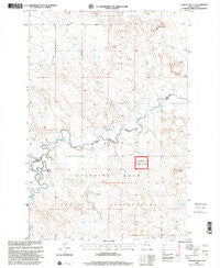 Lookout Butte North Dakota Historical topographic map, 1:24000 scale, 7.5 X 7.5 Minute, Year 1998
