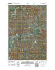 Lookout Butte North Dakota Historical topographic map, 1:24000 scale, 7.5 X 7.5 Minute, Year 2011