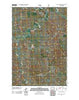 Lookout Butte SE North Dakota Historical topographic map, 1:24000 scale, 7.5 X 7.5 Minute, Year 2011