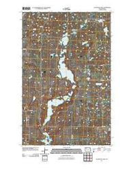 Lostwood Lakes North Dakota Historical topographic map, 1:24000 scale, 7.5 X 7.5 Minute, Year 2011