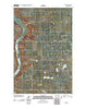Luverne North Dakota Historical topographic map, 1:24000 scale, 7.5 X 7.5 Minute, Year 2011
