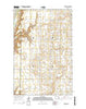 Luverne NW North Dakota Current topographic map, 1:24000 scale, 7.5 X 7.5 Minute, Year 2014