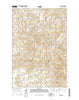 Lynwood North Dakota Current topographic map, 1:24000 scale, 7.5 X 7.5 Minute, Year 2014