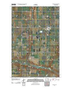 Maddock North Dakota Historical topographic map, 1:24000 scale, 7.5 X 7.5 Minute, Year 2011